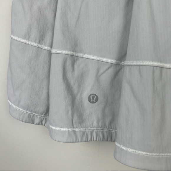 Lululemon Pace Rival Skirt Skort Grey Activewear Tennis Prep AU Size 14 (US 10) - Picture 12 of 15